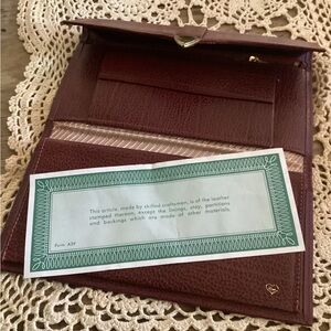 Like NEW Vintage 50s-60s Leather Wallet